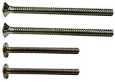 Danco 28966 Flange Screw Set, Stainless Steel, Chrome Plated